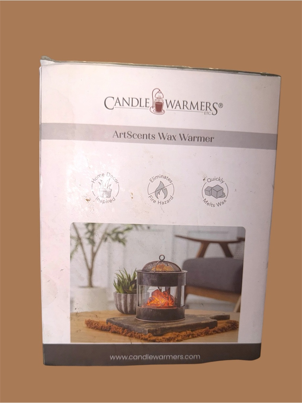 *new* Candle Warmers Etc. Fire Pit ArtScents Wax Warmer